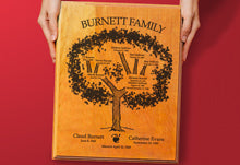 Grandparent's Day Featuring Custom Family Tree Plaque