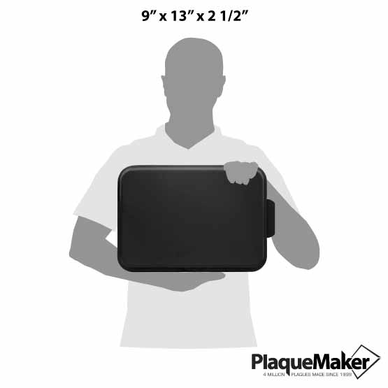 Size Guide With Blank Figure Holding Custom Aluminum Cake Pan With Rectangle Shape And Customizable Black Lid